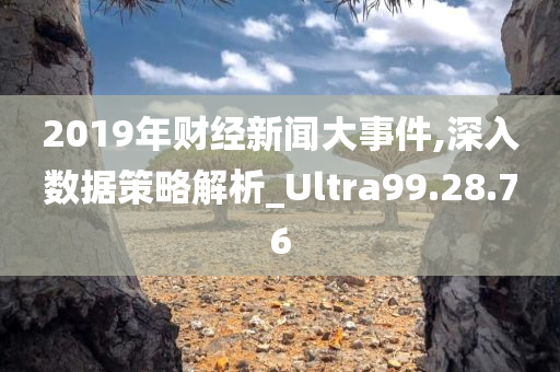 2019年财经新闻大事件,深入数据策略解析_Ultra99.28.76