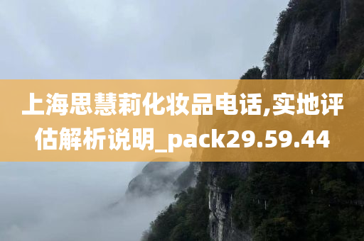 上海思慧莉化妆品电话,实地评估解析说明_pack29.59.44