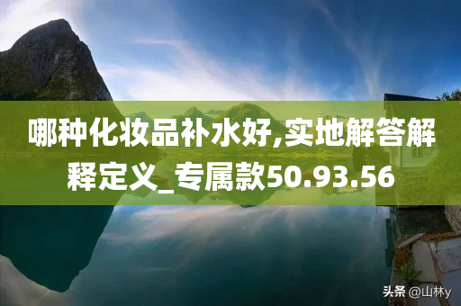 哪种化妆品补水好,实地解答解释定义_专属款50.93.56