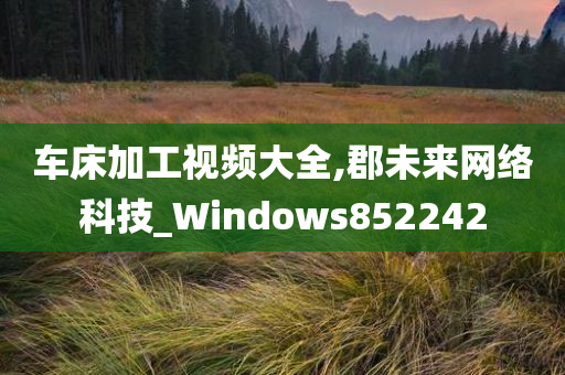 车床加工视频大全,郡未来网络科技_Windows852242