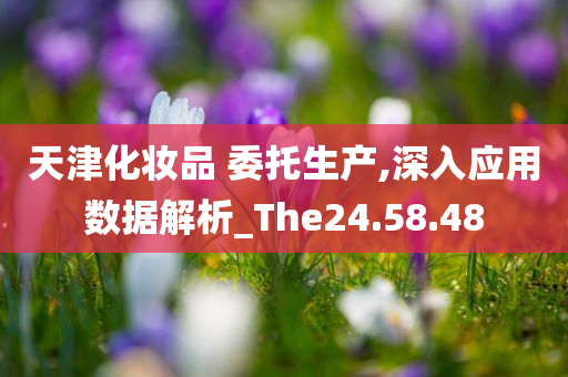 天津化妆品 委托生产,深入应用数据解析_The24.58.48