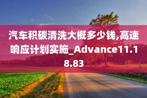 汽车积碳清洗大概多少钱,高速响应计划实施_Advance11.18.83