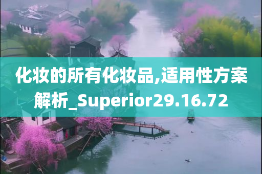 化妆的所有化妆品,适用性方案解析_Superior29.16.72