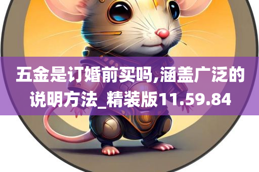 五金是订婚前买吗,涵盖广泛的说明方法_精装版11.59.84