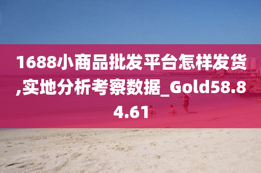 1688小商品批发平台怎样发货,实地分析考察数据_Gold58.84.61