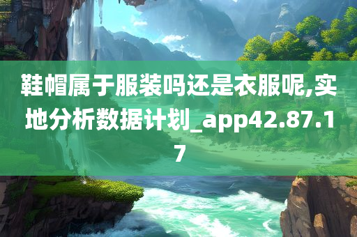 鞋帽属于服装吗还是衣服呢,实地分析数据计划_app42.87.17