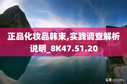 正品化妆品韩束,实践调查解析说明_8K47.51.20