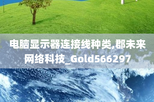 电脑显示器连接线种类,郡未来网络科技_Gold566297