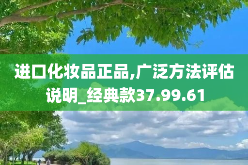 进口化妆品正品,广泛方法评估说明_经典款37.99.61