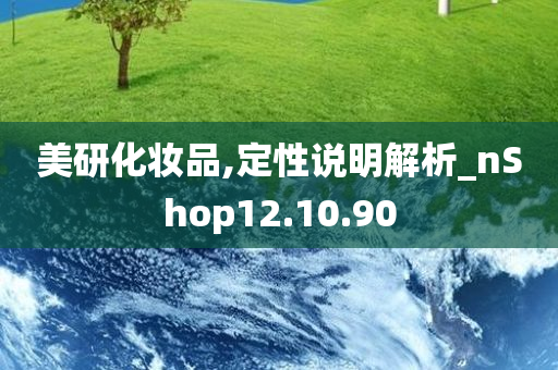 美研化妆品,定性说明解析_nShop12.10.90