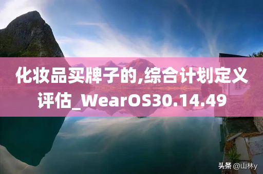 化妆品买牌子的,综合计划定义评估_WearOS30.14.49