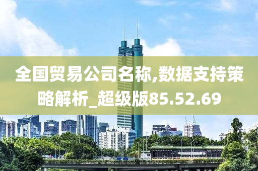 全国贸易公司名称,数据支持策略解析_超级版85.52.69