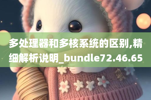 多处理器和多核系统的区别,精细解析说明_bundle72.46.65