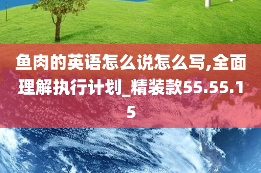 鱼肉的英语怎么说怎么写,全面理解执行计划_精装款55.55.15