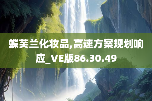 蝶芙兰化妆品,高速方案规划响应_VE版86.30.49