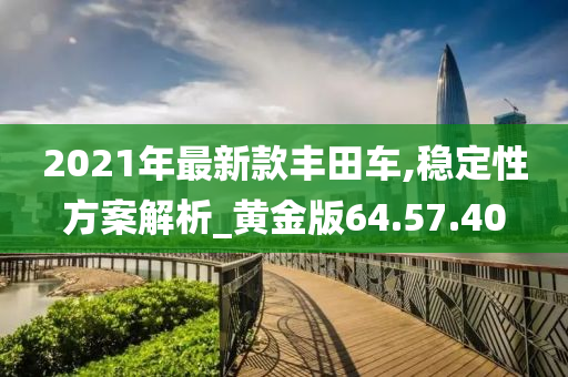 2021年最新款丰田车,稳定性方案解析_黄金版64.57.40