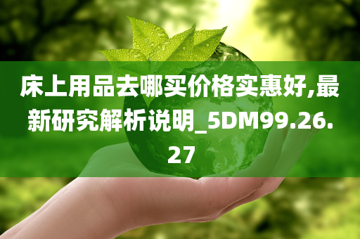 床上用品去哪买价格实惠好,最新研究解析说明_5DM99.26.27