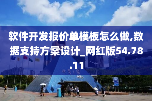 软件开发报价单模板怎么做,数据支持方案设计_网红版54.78.11