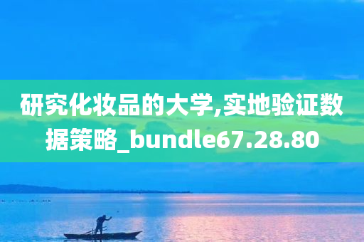 研究化妆品的大学,实地验证数据策略_bundle67.28.80