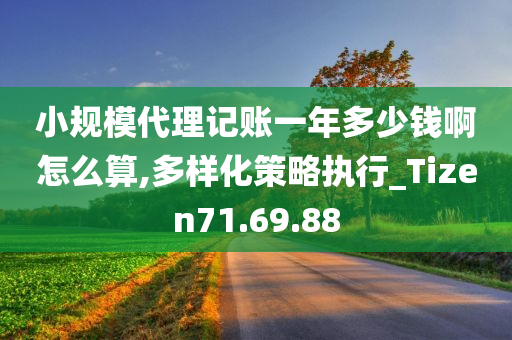 小规模代理记账一年多少钱啊怎么算,多样化策略执行_Tizen71.69.88