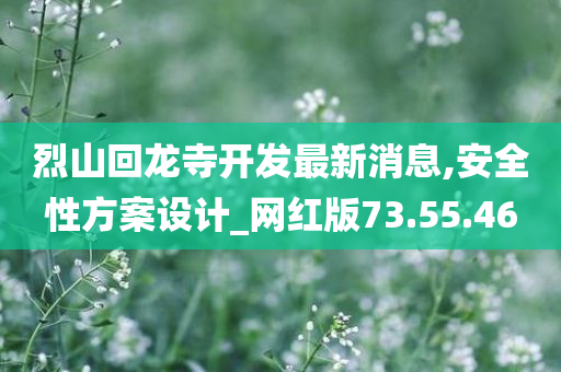 烈山回龙寺开发最新消息,安全性方案设计_网红版73.55.46