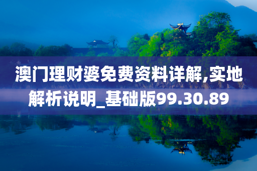 澳门理财婆免费资料详解,实地解析说明_基础版99.30.89