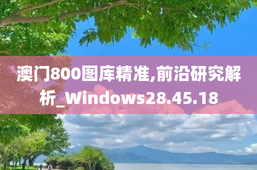 澳门800图库精准,前沿研究解析_Windows28.45.18