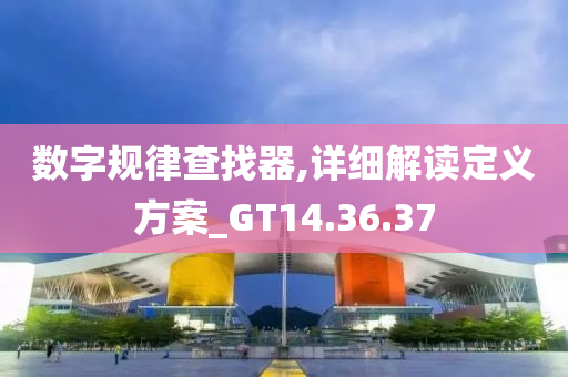 数字规律查找器,详细解读定义方案_GT14.36.37