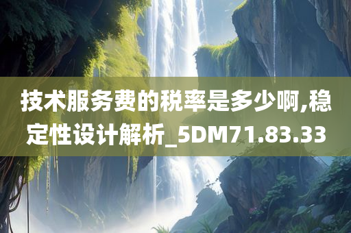 技术服务费的税率是多少啊,稳定性设计解析_5DM71.83.33