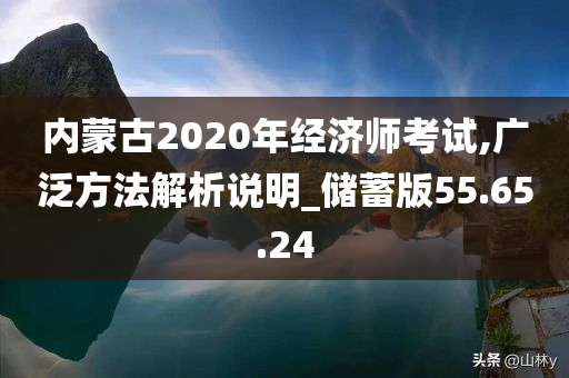 内蒙古2020年经济师考试,广泛方法解析说明_储蓄版55.65.24