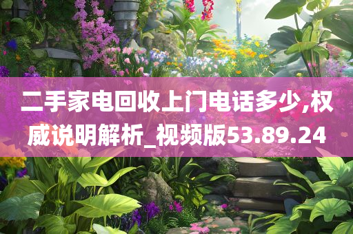 二手家电回收上门电话多少,权威说明解析_视频版53.89.24