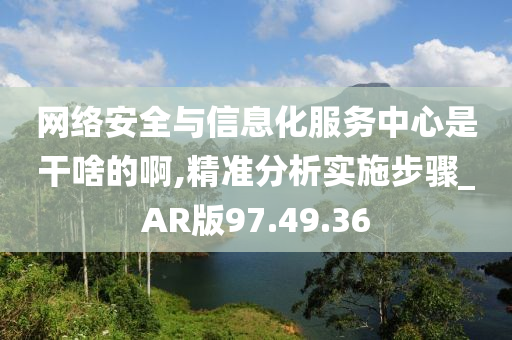 网络安全与信息化服务中心是干啥的啊,精准分析实施步骤_AR版97.49.36