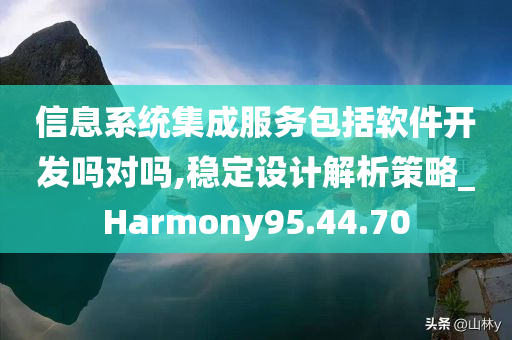 信息系统集成服务包括软件开发吗对吗,稳定设计解析策略_Harmony95.44.70