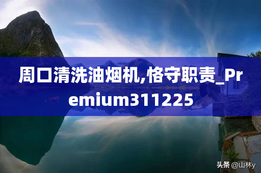 周口清洗油烟机,恪守职责_Premium311225