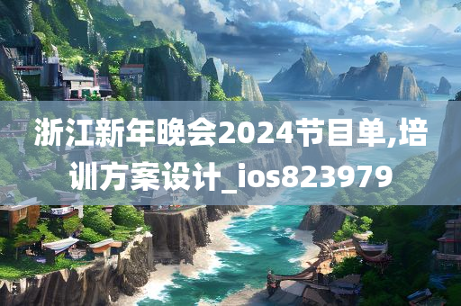 浙江新年晚会2024节目单,培训方案设计_ios823979