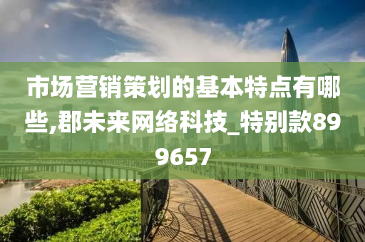 市场营销策划的基本特点有哪些,郡未来网络科技_特别款899657