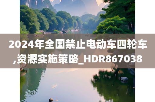 2024年全国禁止电动车四轮车,资源实施策略_HDR867038