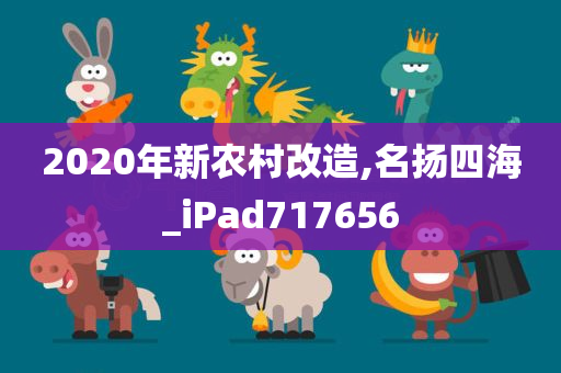 2020年新农村改造,名扬四海_iPad717656