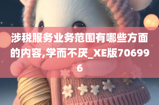 涉税服务业务范围有哪些方面的内容,学而不厌_XE版706996