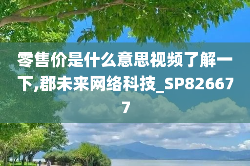 零售价是什么意思视频了解一下,郡未来网络科技_SP826677