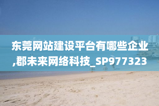 东莞网站建设平台有哪些企业,郡未来网络科技_SP977323