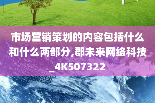 市场营销策划的内容包括什么和什么两部分,郡未来网络科技_4K507322