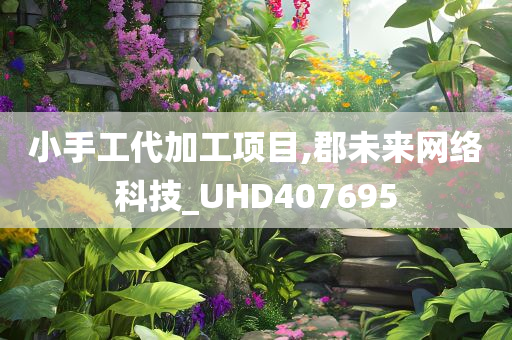 小手工代加工项目,郡未来网络科技_UHD407695