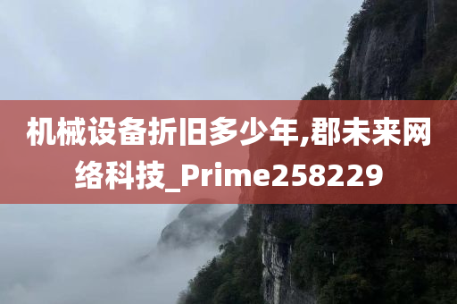 机械设备折旧多少年,郡未来网络科技_Prime258229