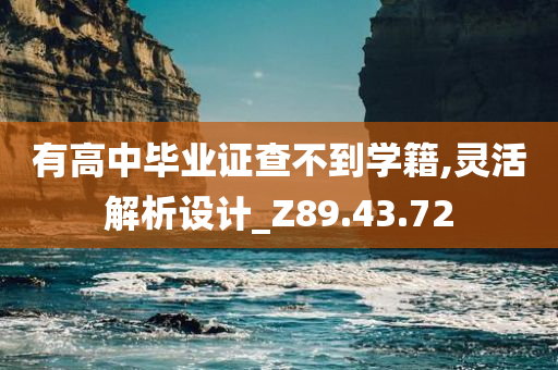 有高中毕业证查不到学籍,灵活解析设计_Z89.43.72