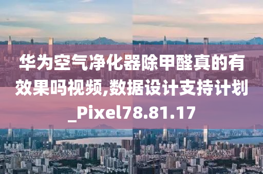 华为空气净化器除甲醛真的有效果吗视频,数据设计支持计划_Pixel78.81.17