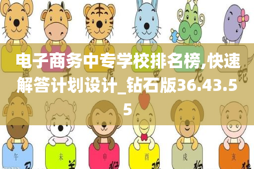 电子商务中专学校排名榜,快速解答计划设计_钻石版36.43.55